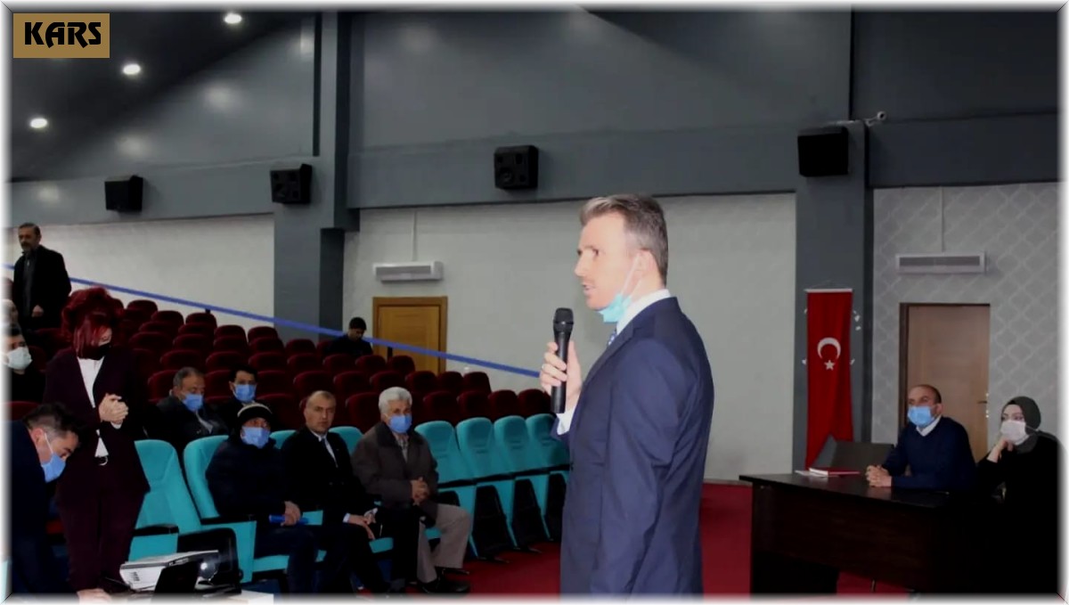 Selim'de proje bilgilendirme toplantısı yapıldı