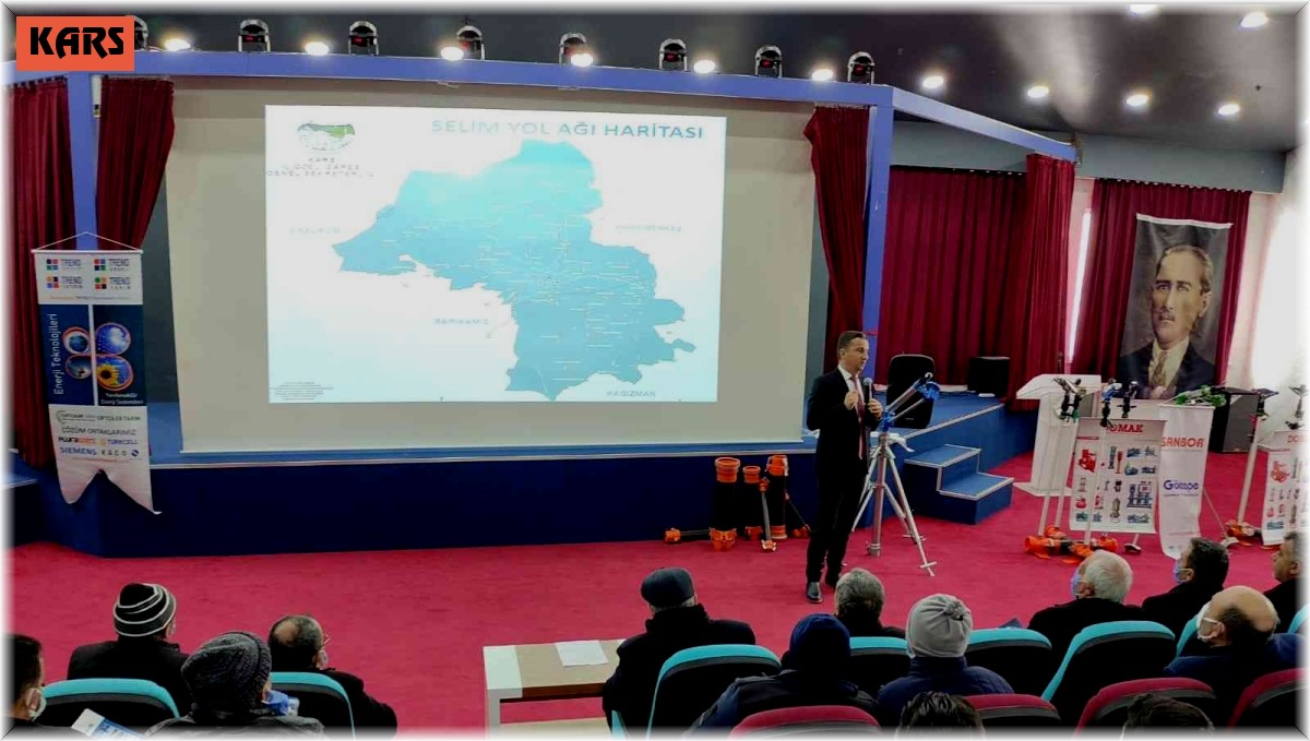 Selim'de sulama sistemleriyle ilgili bilgi verildi