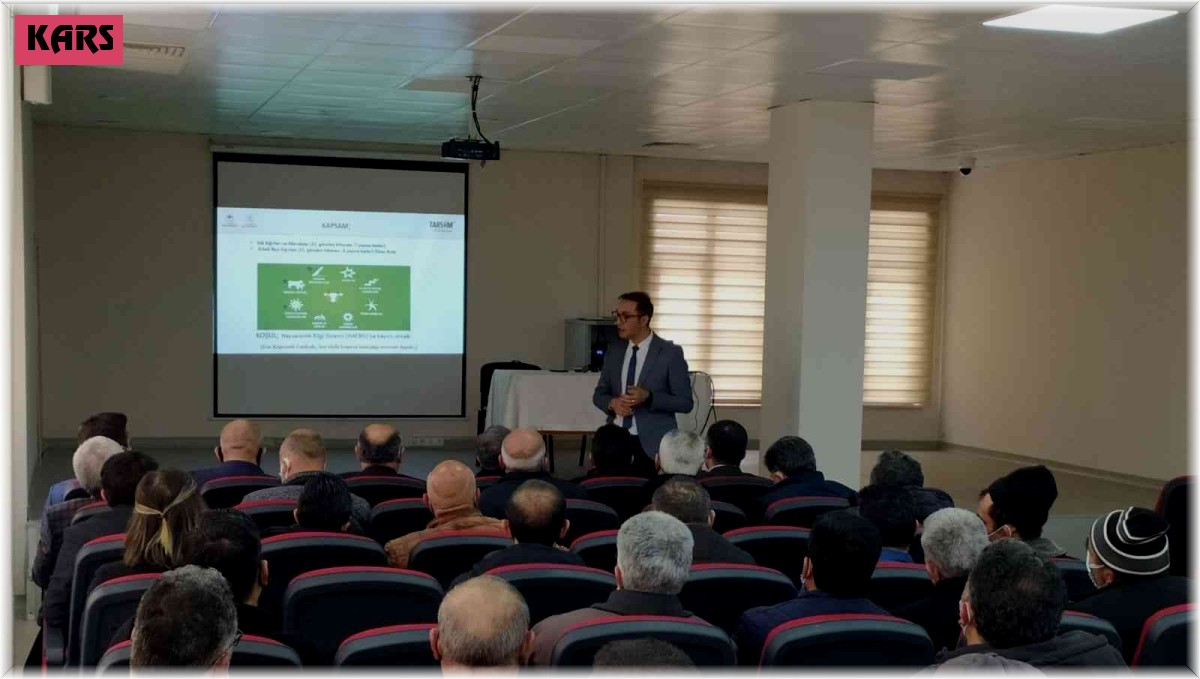 Selim'de TARSİM üreticilere anlatıldı