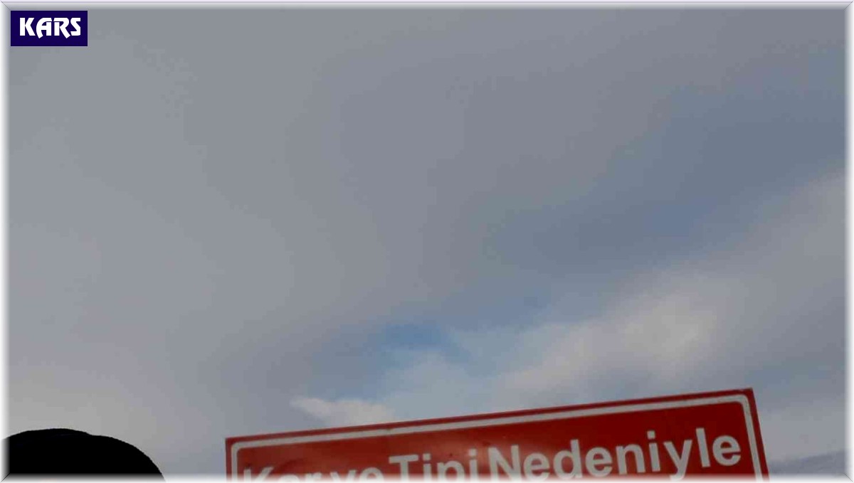 Selim-Göle karayolu ulaşıma kapatıldı