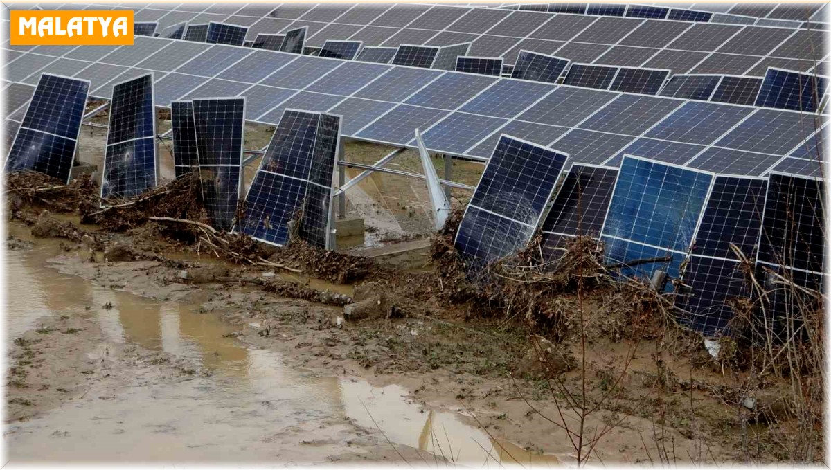 Selin vurduğu milyonluk güneş panelleri kağıt gibi dağıldı
