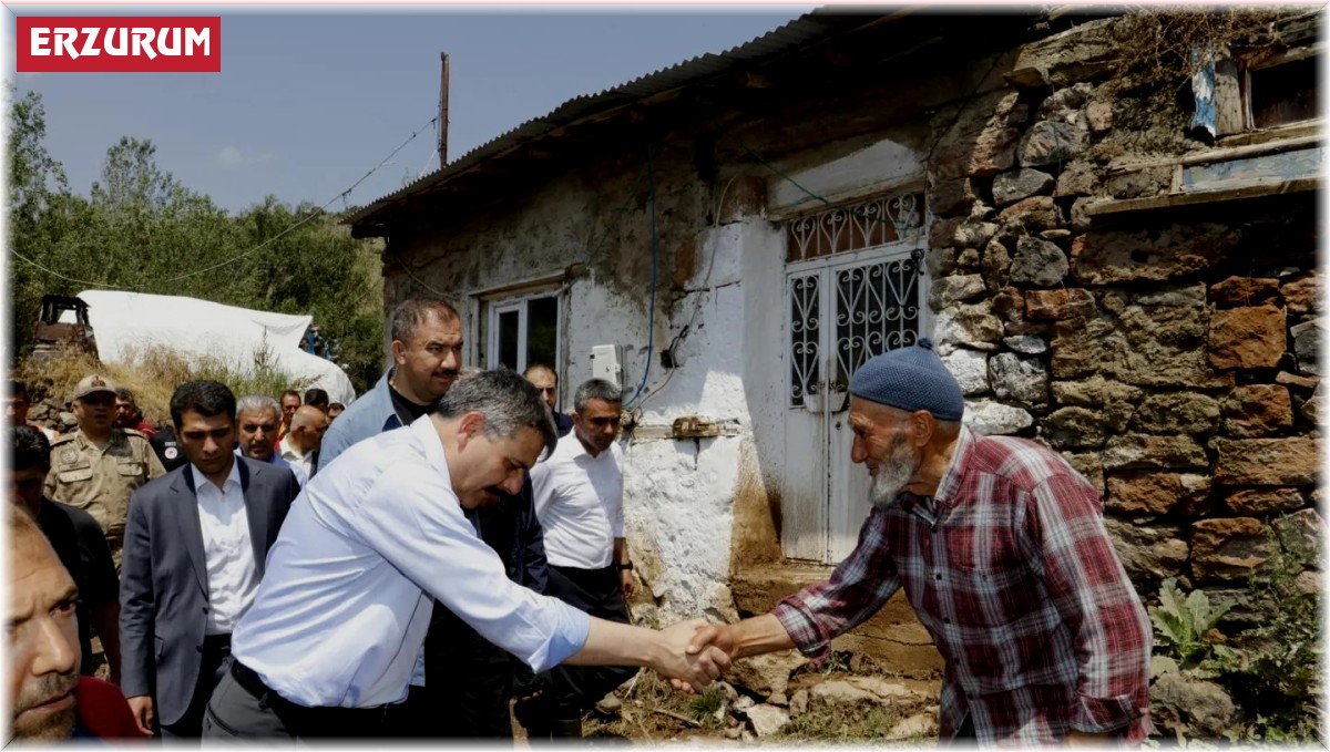Selin vurduğu Pelitli Köyü'nde 15 ev zarar gördü