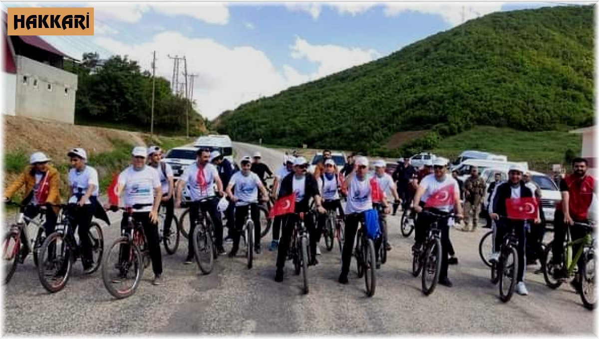 Şemdinli'de bisiklet turnuvası