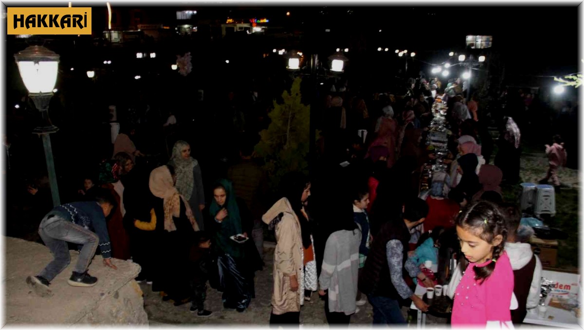 Şemdinli'de Kur'an kursu yararına yardım gecesi