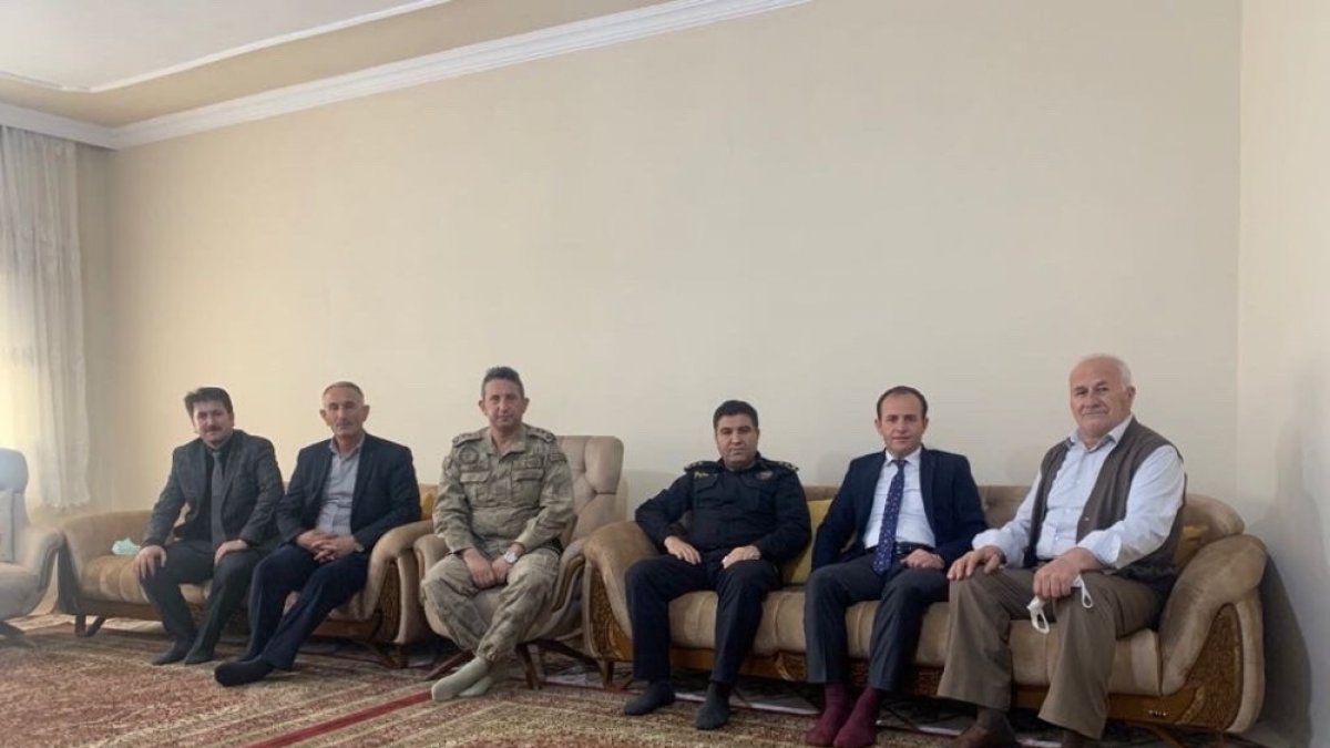 Şemdinli'de şehit ailelerine ziyaret