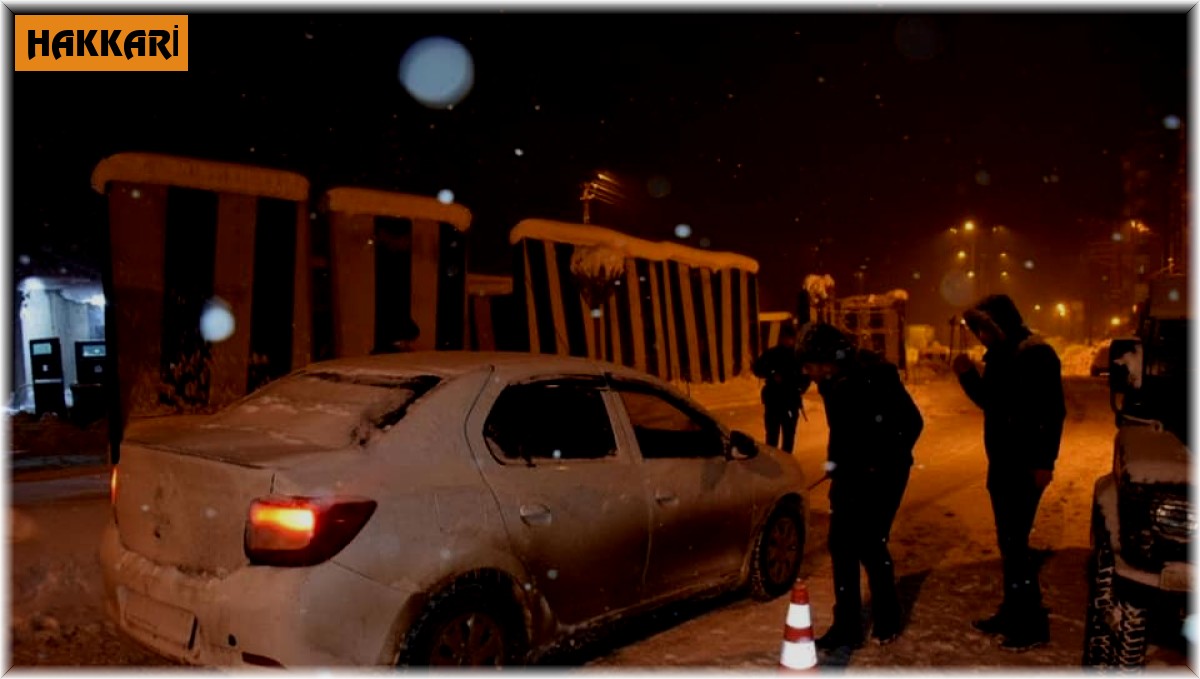 Şemdinli'de trafik kontrolleri sıklaştırıldı