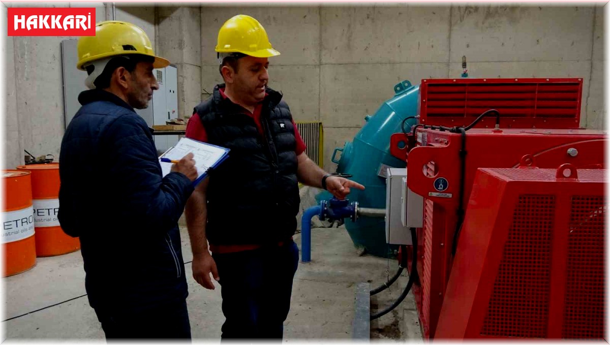 Şemdinli'de üretilen elektrikle 300 bin hanenin enerji ihtiyacı karşılanıyor