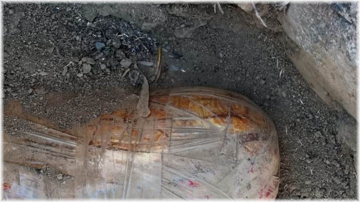 Şemdinli ilçesi kırsalında EYP düzeneği ele geçirildi