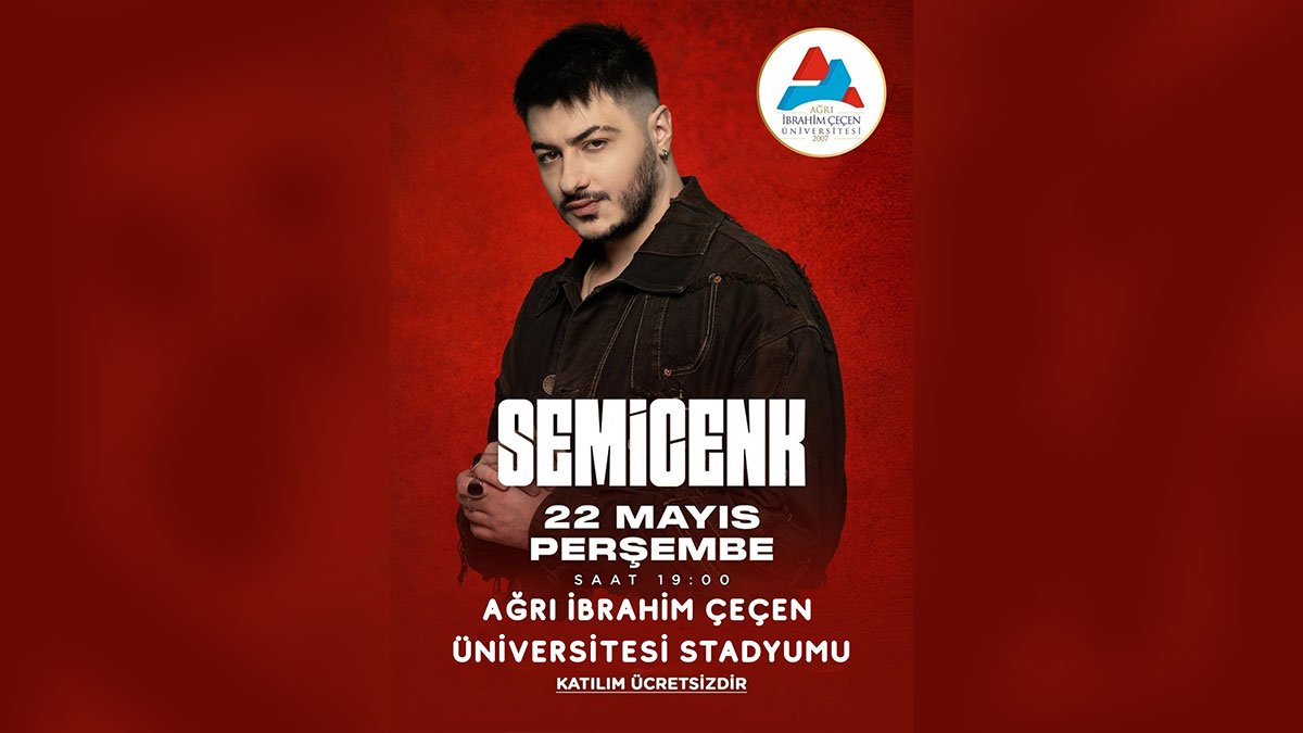 Semicenk, Ağrı İbrahim Çeçen Üniversitesi'nde konser verecek