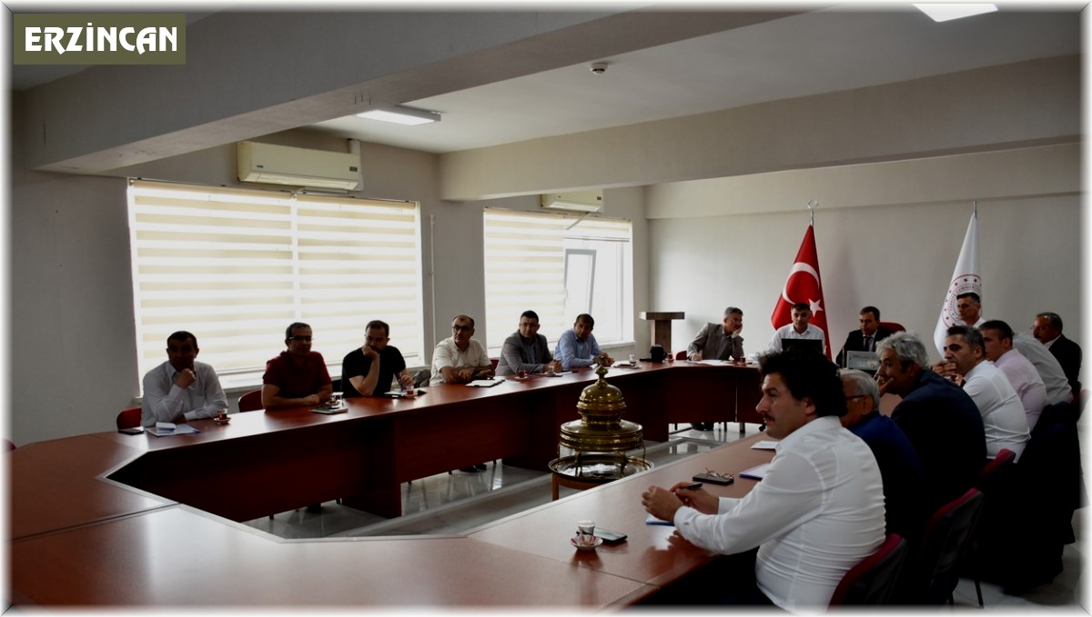 Sene sonu "İlçe Millî Eğitim Müdürler Kurulu Toplantısı" yapıldı