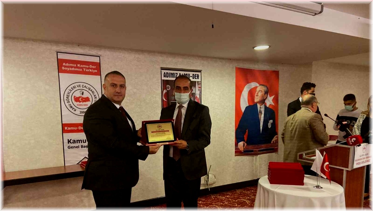 Şenkaya belediyesine başarı plaketi