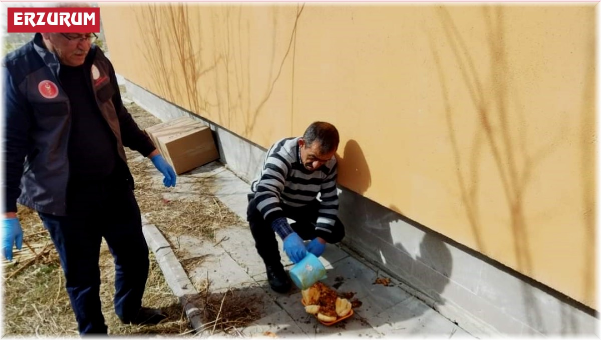 Şenkaya'da kamu görevlilerinden örnek davranış