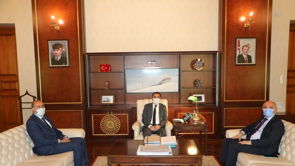 Şensoy'dan Vali Öksüz'e ziyaret