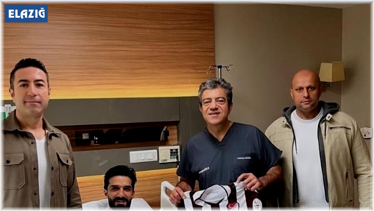 Sezonu kapatan Elazığsporlu Burak Aydın ameliyat oldu