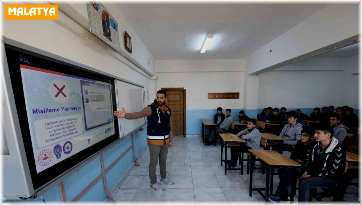 'Siberay' projesiyle öğrenciler bilgilendiriliyor