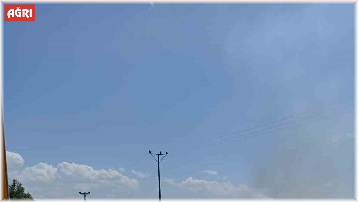 Sıcak hava yangınları beraberinde getirdi