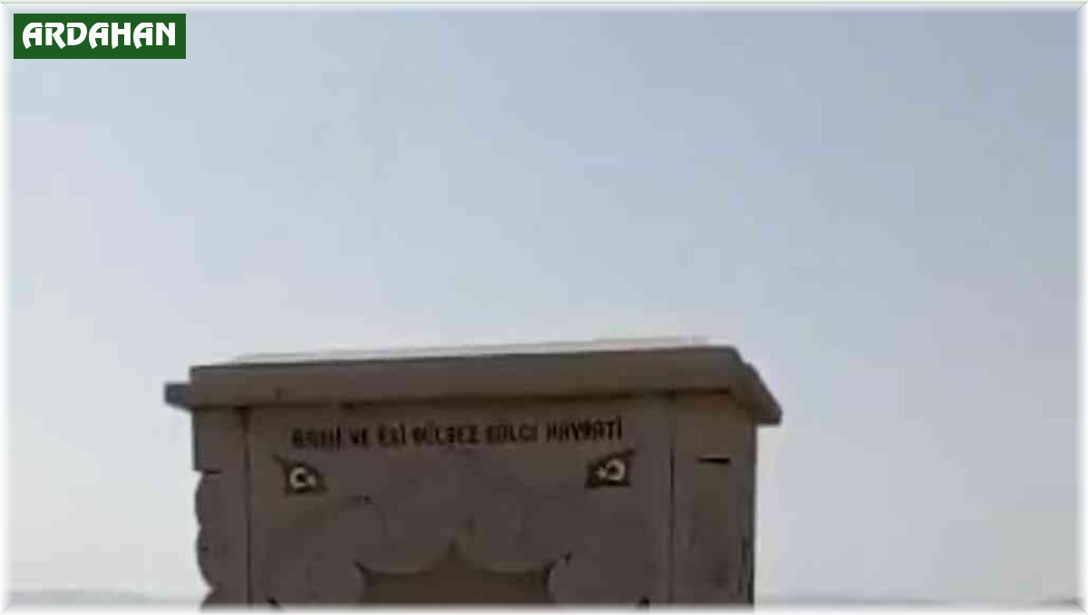 Sıcaktan bunalan köpeğe elleri ile su verdi