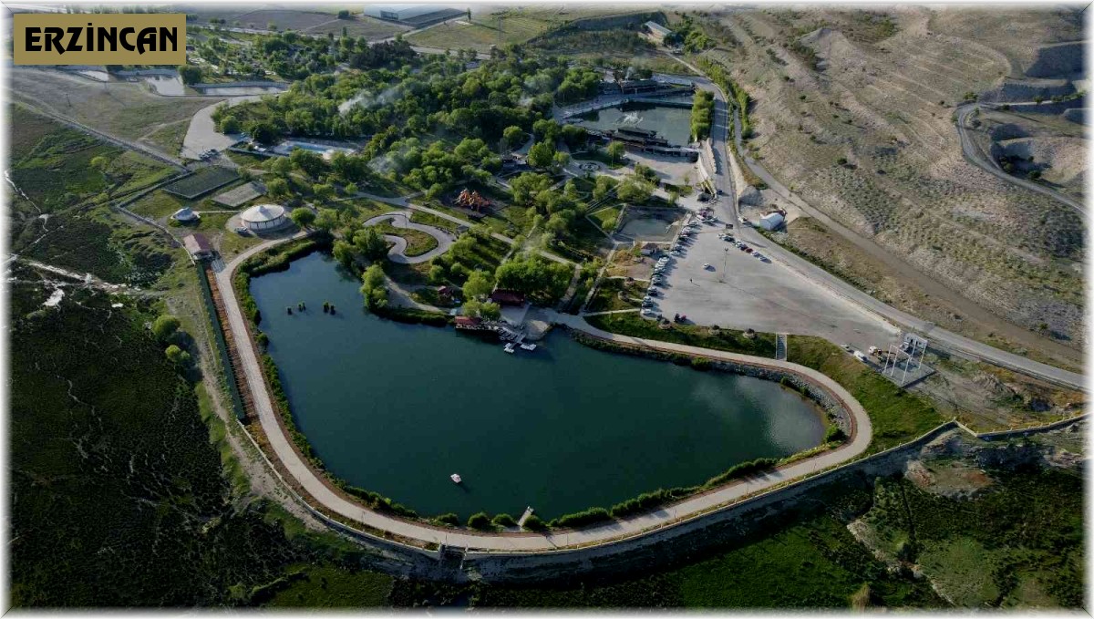 Sıcaktan bunalan vatandaşlar Ekşisu'ya akın ediyor