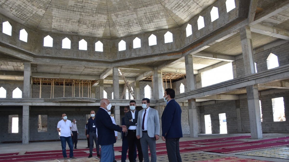 Şifahane Camii inşaatında sona gelindi