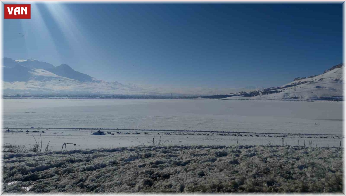 Sıhke Göleti dondu