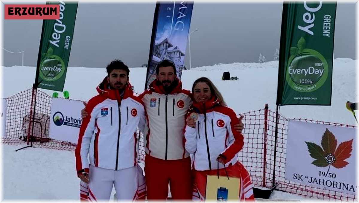 Sıla Kara Bosna fıs yarışını 2 bronzla tamamladı