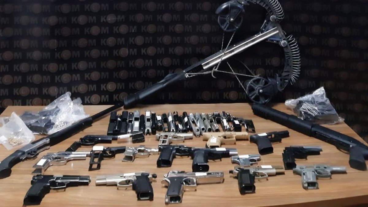 Silah imalatı yapan şahıs tutuklandı