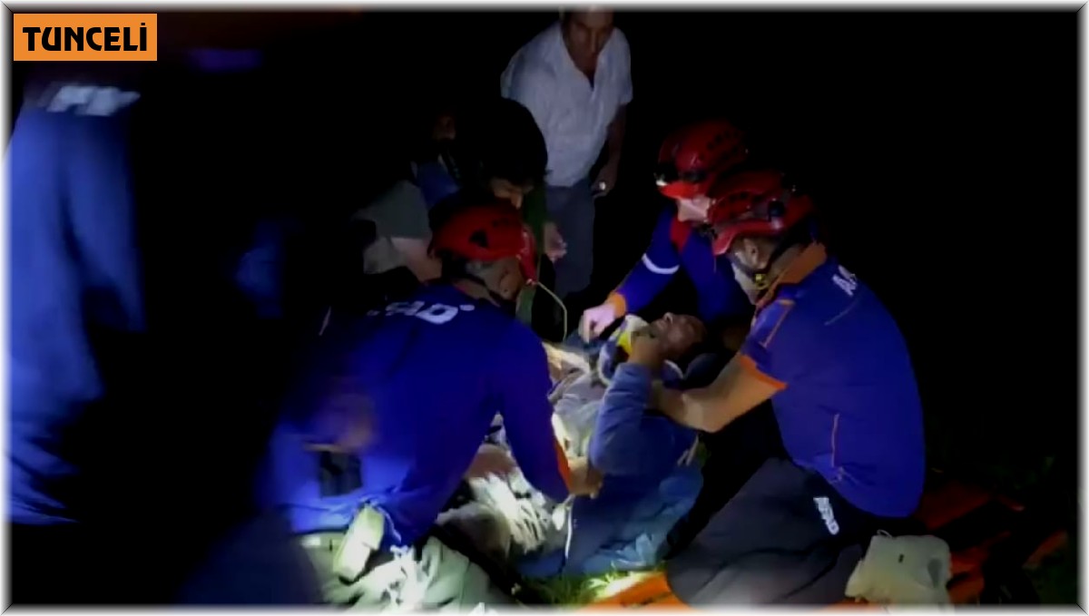 Silahla yaralanan çoban helikopterle hastaneye kaldırıldı