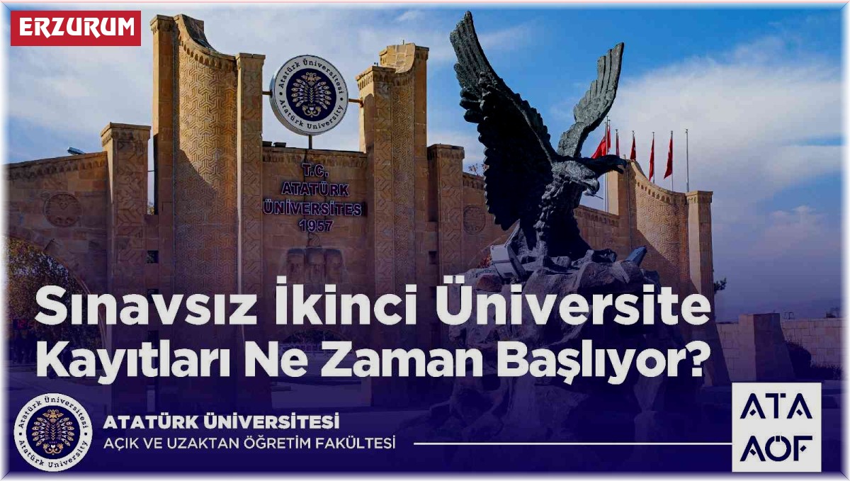 Sınavsız ikinci üniversite kayıtları devam ediyor