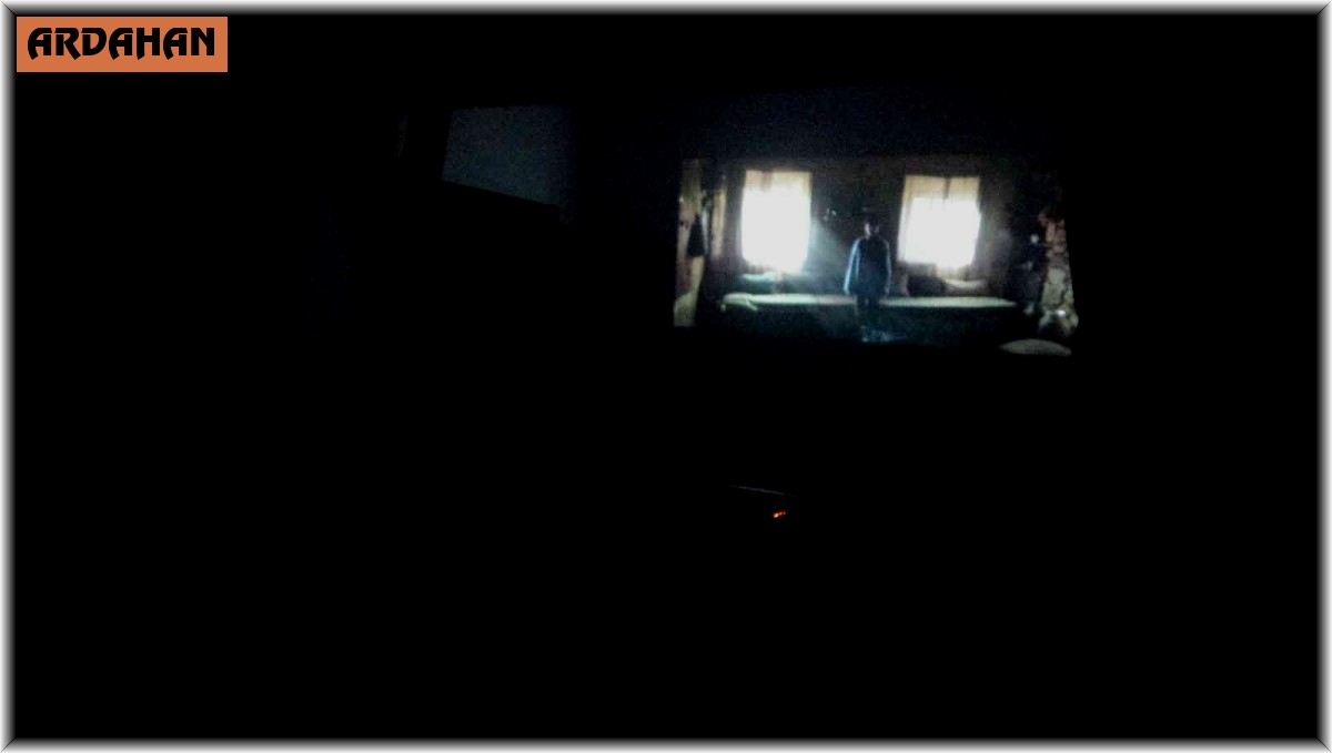 Sinema salonu olmayan Ardahan'da film günleri başladı