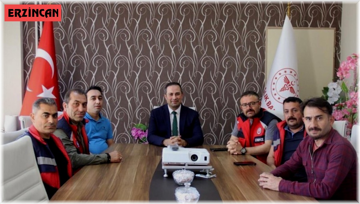 Sınır hattında görevli UMKE ekibi Erzincan'a dönüş yaptı