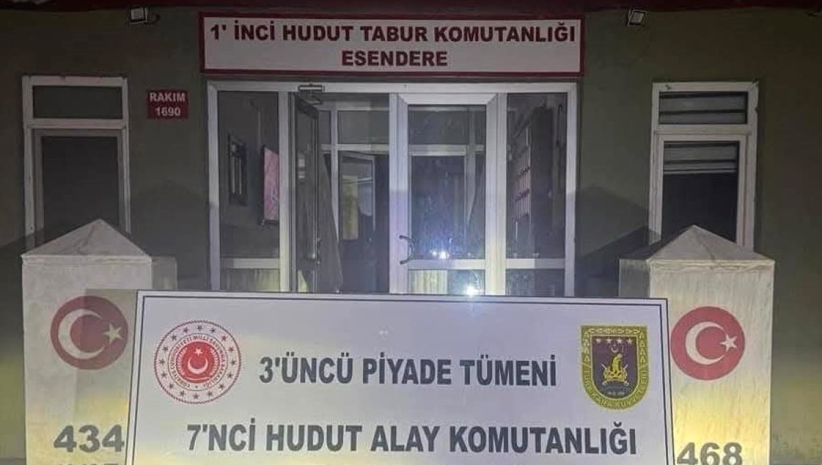 Sınırda 5 kilo 842 gram uyuşturucu ele geçirildi