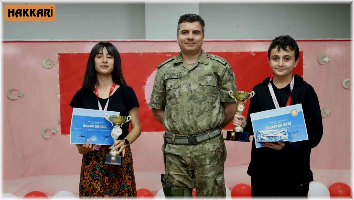 'Sınırda Sınırsız Eğitim Projesi' bahar dönemi ödül töreni