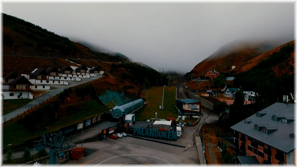 Sisle kaplanan Palandöken, kartpostallık manzaralar oluşturdu