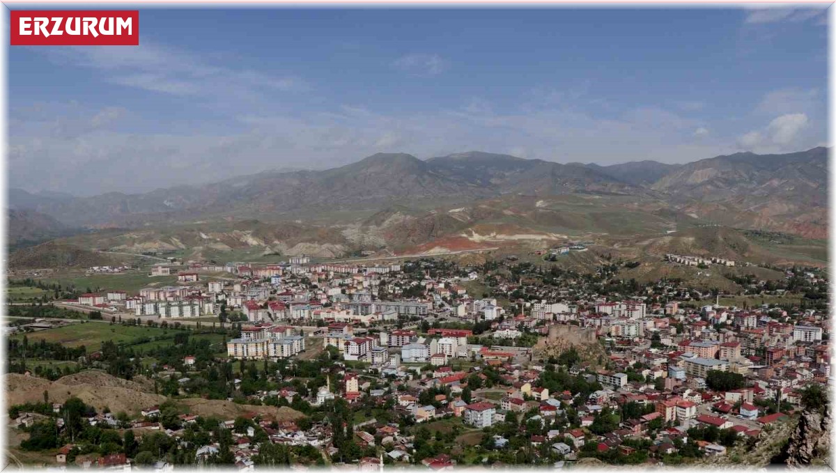 Sitare Dağı'ndan Oltu manzarası