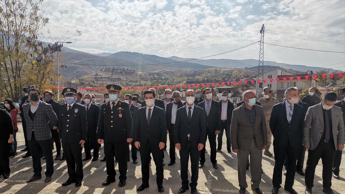 Sivrice'de 29 Ekim Cumhuriyet Bayramı kutlandı