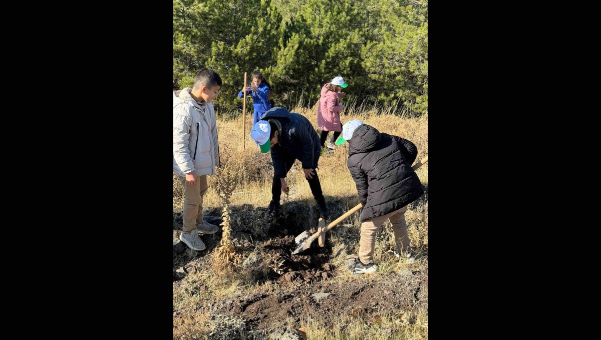 Sivrice'de fidan dikme etkinliği düzenlendi