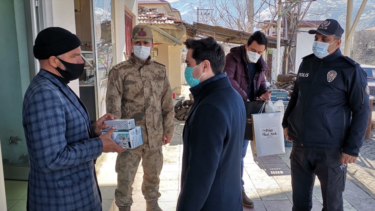 Sivrice'de Kovid-19 denetimi yapıldı