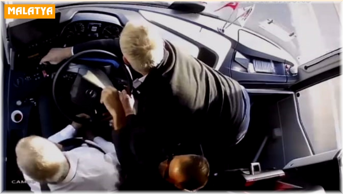 Şoför kalp krizi geçirdi, otobüsü ikinci kaptan durdurdu