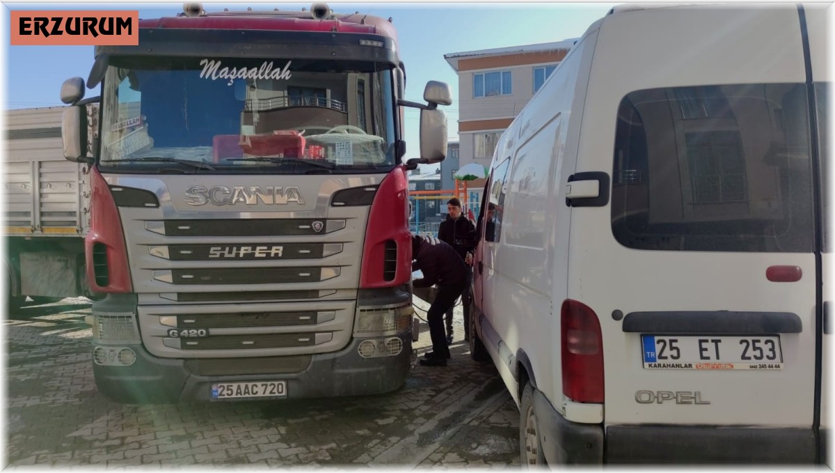 Soğuk araçları dondurdu