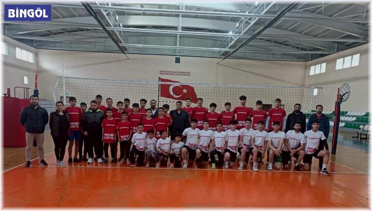 Solhan'da mahalle ligi maçları oynandı