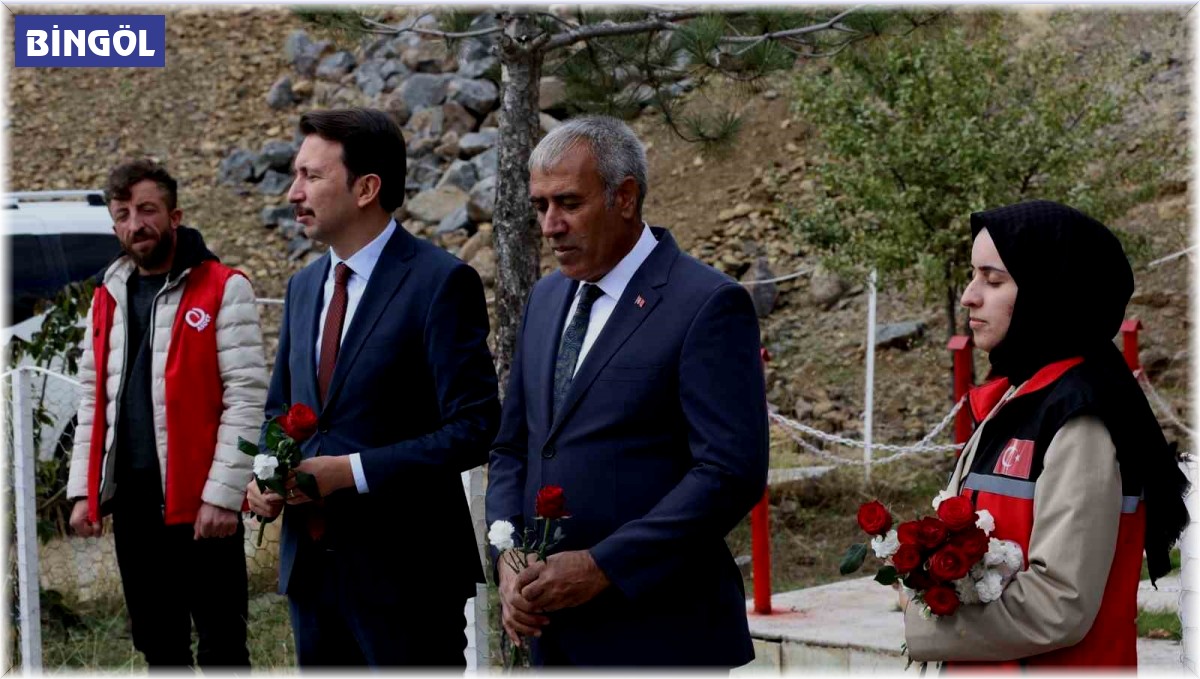 Solhan'da PKK saldırısında şehit olan 19 vatandaş kabirleri başında anıldı