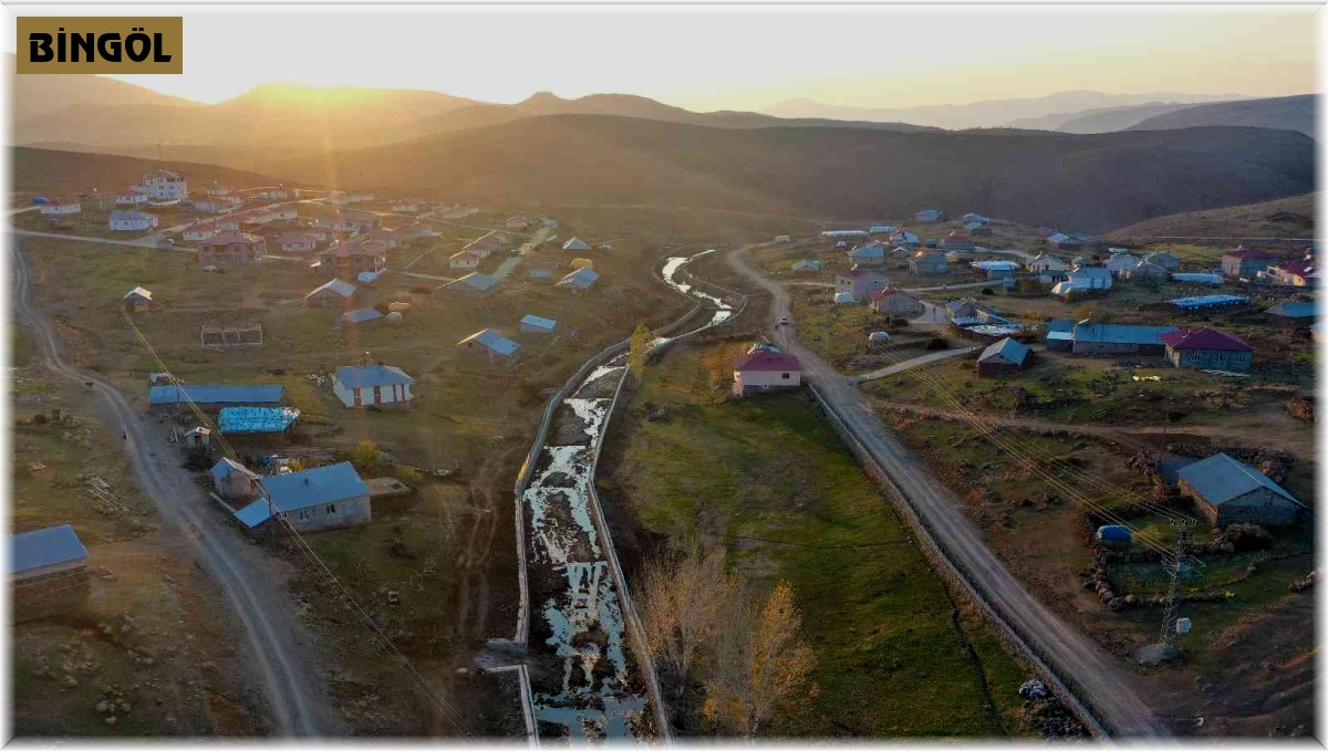 Solhan'da taşkın koruma tesisi tamamlandı