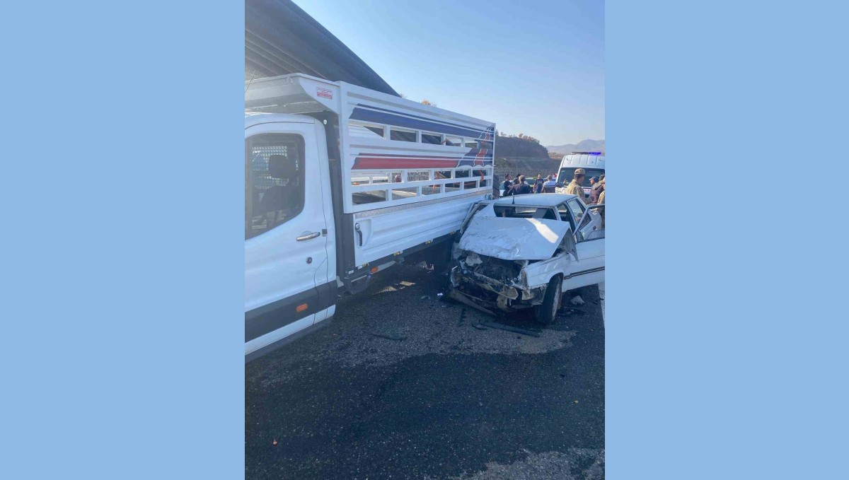 Solhan'da trafik kazası: 1 ölü, 3 yaralı