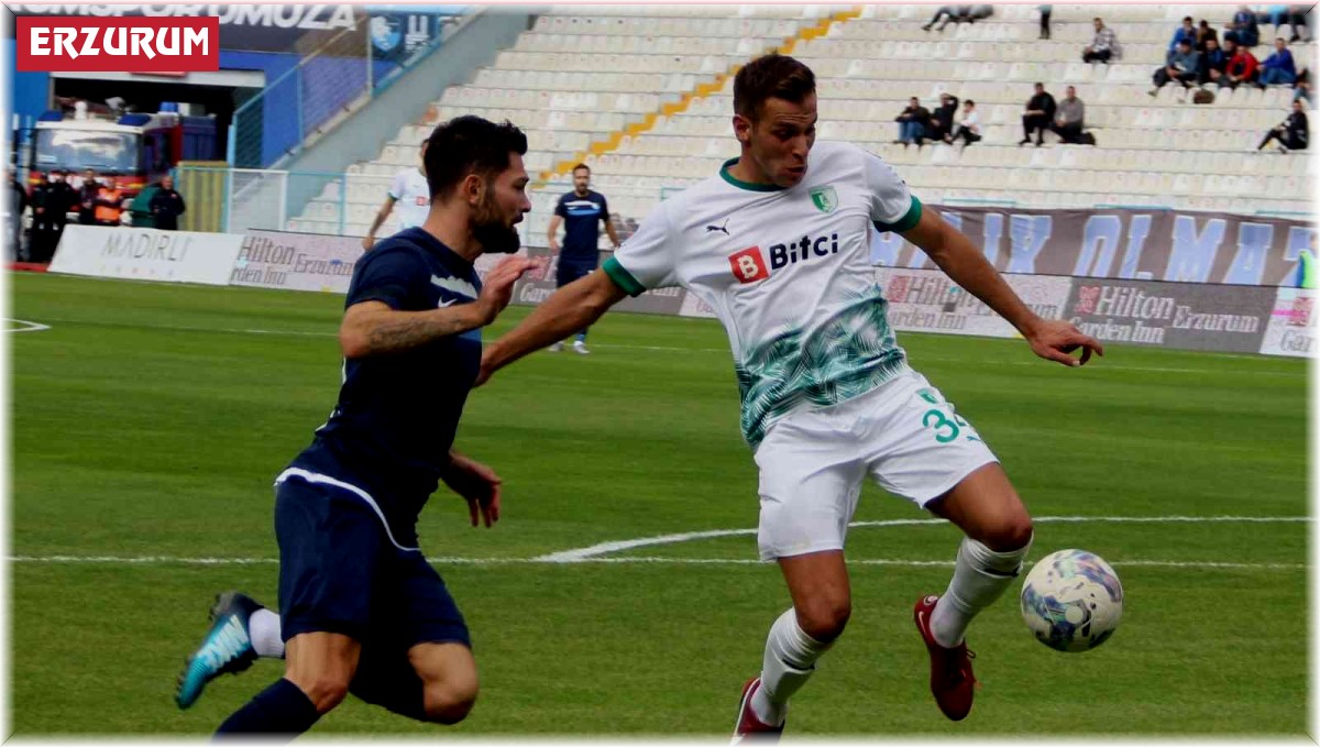 Spor Toto 1. Lig: Erzurumspor FK: 1 - Bodrumspor A.Ş.: 2