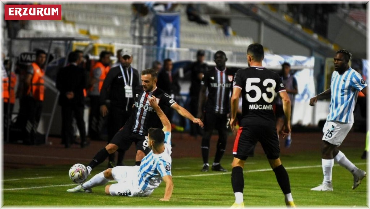 Spor Toto 1. Lig: Erzurumspor FK: 2 - Samsunspor: 2