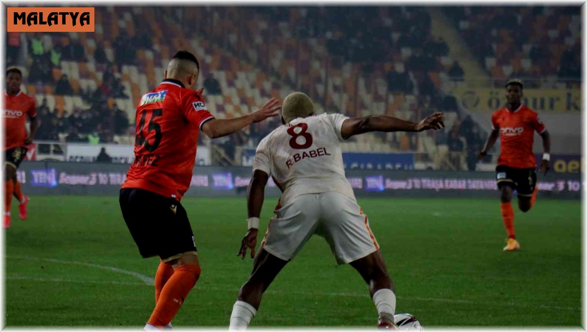 Spor Toto Süper Lig: Yeni Malatyaspor: 0 - Galatasaray: 0 (Maç sonucu)