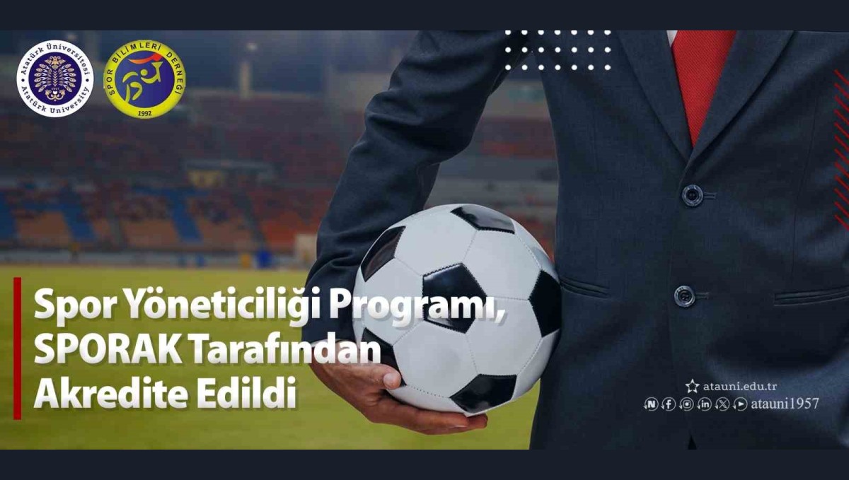 Spor yöneticiliği programı, Sporak tarafından akredite edildi