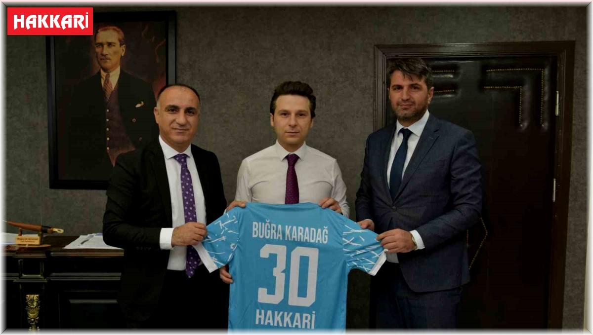 Sportif kulüp yöneticilerinden Karadağ'a ziyaret