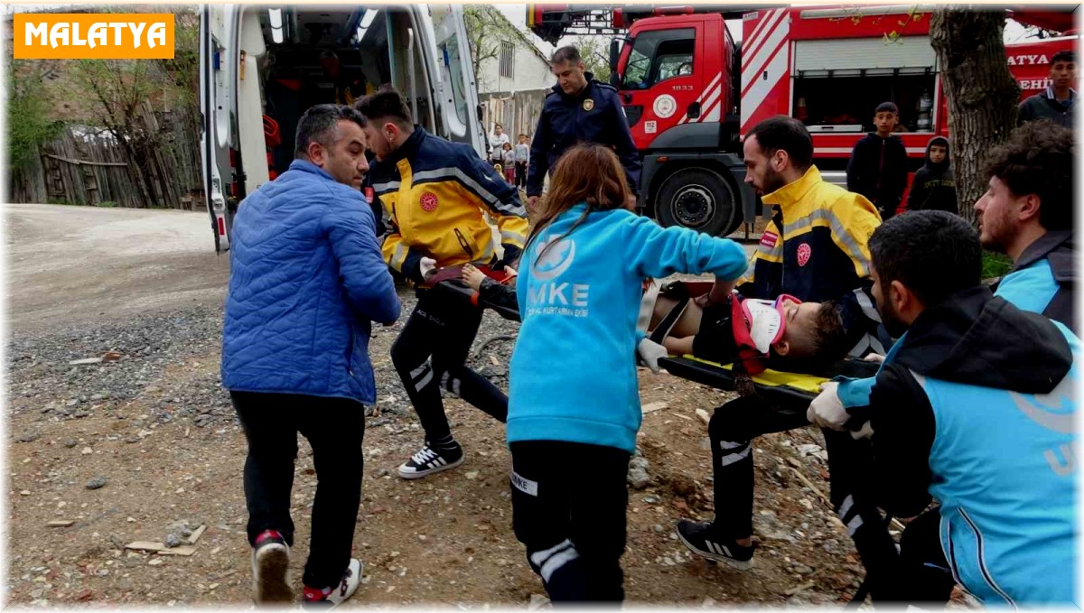 Su kuyusuna düşen çocuk ağır yaralandı