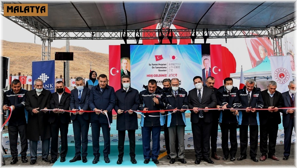 Su temini projeleri ön tamamlama töreni gerçekleştirildi